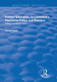 Further Education, Government's Discourse Policy and Practice (eBook, PDF)