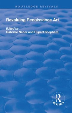 Cover Revaluing Renaissance Art (eBook, ePUB)