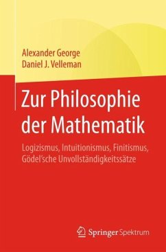 Zur Philosophie der Mathematik - George, Alexander;Velleman, Daniel J.
