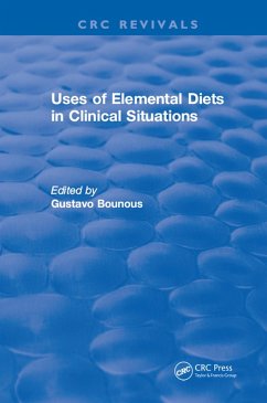 Cover Uses of Elemental Diets in Clinical Situations (eBook, PDF)