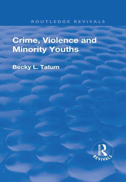Crime, Violence and Minority Youths (eBook, PDF)