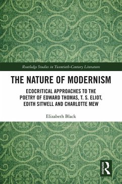 The Nature of Modernism (eBook, ePUB) - Black, Elizabeth