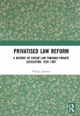 Privatised Law Reform: A History of Patent Law through Private Legislation, 1620-1907 (eBook, PDF)