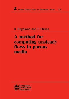Cover A Method for Computing Unsteady Flows in Porous Media (eBook, PDF)