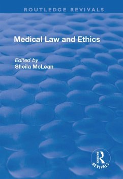 Cover Medical Law and Ethics (eBook, ePUB)