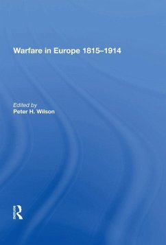 Cover Warfare in Europe 1815¿1914 (eBook, ePUB)