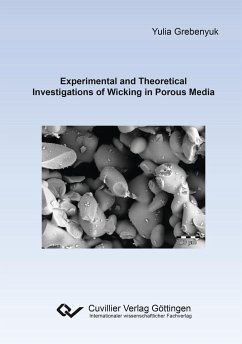 Experimental and Theoretical Investigations of Wicking in Porous Media - Grebenyuk, Yulia