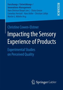 Impacting the Sensory Experience of Products - Cowen-Elstner, Christine