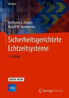 Sicherheitsgerichtete Echtzeitsysteme, m. 1 Buch, m. 1 E-Book - Halang, Wolfgang A.;Konakovsky, Rudolf M.