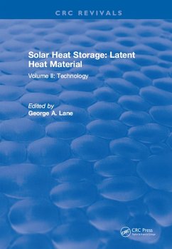 Solar Heat Storage (eBook, ePUB) - Lane, G. A. Solar Heat Storage (eBook, ePUB) - Lane, G. A.