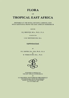Flora of Tropical East Africa - Sapindaceae (1998) (eBook, ePUB) - Verdcourt, Bernard; G. Davies, Frances