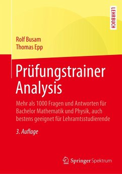 Prüfungstrainer Analysis - Busam, Rolf;Epp, Thomas