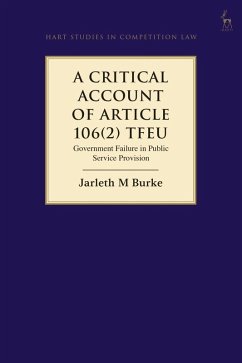 Cover A Critical Account of Article 106(2) TFEU (eBook, PDF)