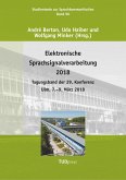 Elektronische Sprachsignalverarbeitung 2018 Elektronische Sprachsignalverarbeitung 2018
