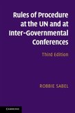 Rules of Procedure at the UN and at Inter-Governmental Conferences (eBook, PDF)