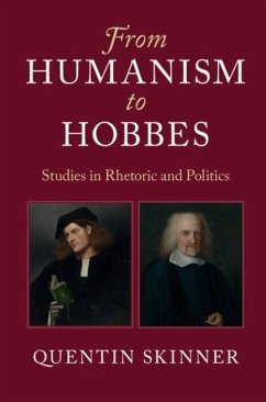 From Humanism to Hobbes (eBook, PDF) - Skinner, Quentin