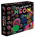 Mandalas en piedra. Piedras de neón