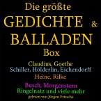 Die größte Gedichte und Balladen Box: 800 Meisterwerke (MP3-Download)
