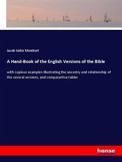 A Hand-Book of the English Versions of the Bible
