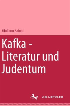 Kafka - Literatur und Judentum (eBook, PDF) - Baioni, Giuliano