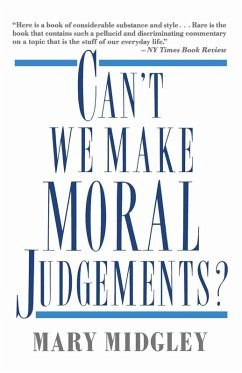Can't We Make Moral Judgements? (eBook, PDF) - Na, Na