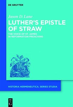 Luther's Epistle of Straw (eBook, ePUB) - Lane, Jason D.