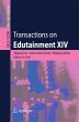 Transactions on Edutainment XIV - Bild 1