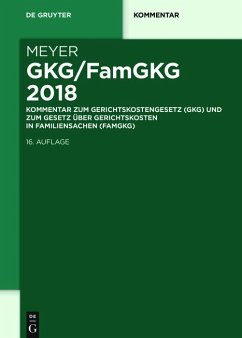 GKG/FamGKG 2018 (eBook, ePUB) - Meyer, Dieter