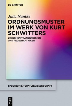 Cover Ordnungsmuster im Werk von Kurt Schwitters (eBook, ePUB)