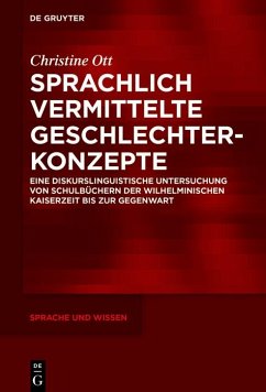 Sprachlich vermittelte Geschlechterkonzepte (eBook, ePUB) - Ott, Christine