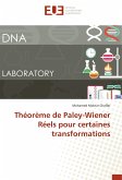 Théorème de Paley-Wiener Réels pour certaines transformations