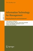 Information Technology for Management. Ongoing Research and Development
