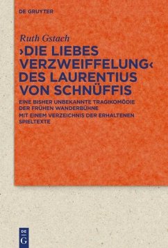 Cover >Die Liebes Verzweiffelung< des Laurentius von Schnüffis (eBook, ePUB)