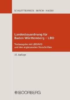 Landesbauordnung für Baden-Württemberg - LBO