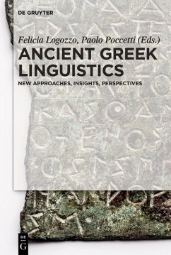 Ancient Greek Linguistics (eBook, ePUB)