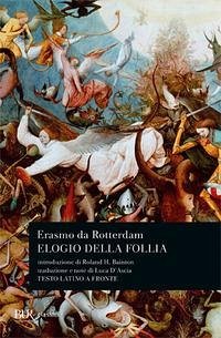 Cover Elogio della follia. Testo latino a fronte