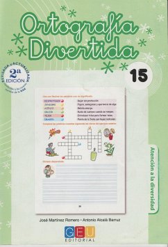 Ortografía divertida 15 - Martínez Romero, José