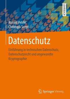 Datenschutz (eBook, PDF) - Petrlic, Ronald; Sorge, Christoph