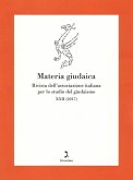 Materia giudaica. Rivista dell'Associazione italiana per lo studio del giudaismo