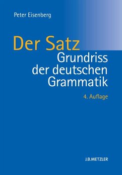 Grundriss der deutschen Grammatik (eBook, PDF) - Eisenberg, Peter