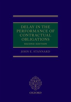 Delay in the Performance of Contractual Obligations (eBook, ePUB) - Stannard, John