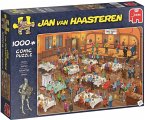 Jumbo 19076 - Jan van Haasteren - Das Dart-Tunier, Comic Puzzle, 1000 Teile