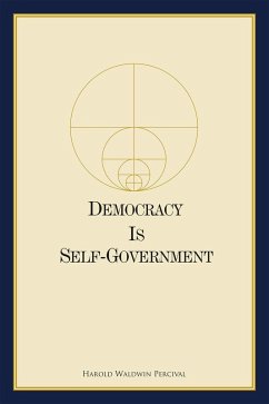 Cover Democracy Is Self-Government (eBook, ePUB)