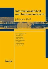 Informationsfreiheit und Informationsrecht - Dix, Alexander, Dieter Kugelmann und Peter Schaar