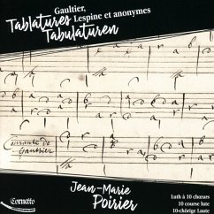 Tabulaturen - Poirier,Jean-Marie