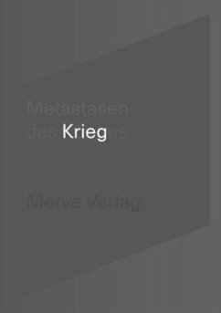 Metastasen des Krieges - Borries, Friedrich von;Lenger, Hans-Joachim