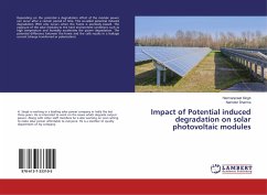 Impact of Potential induced degradation on solar photovoltaic modules