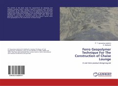 Ferro Geopolymer Technique For The Construction of Chaise Lounge