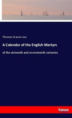 A Calendar of the English Martyrs