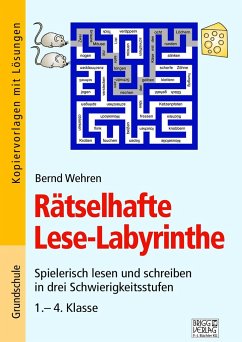 Rätselhafte Lese-Labyrinthe - Wehren, Bernd